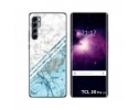 Funda Gel Tpu para TCL 20 Pro 5G diseño Mármol 02 Dibujos