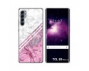 Funda Gel Tpu para TCL 20 Pro 5G diseño Mármol 03 Dibujos