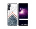 Funda Gel Tpu para TCL 20 Pro 5G diseño Mármol 05 Dibujos