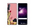 Funda Gel Tpu para TCL 20 Pro 5G diseño Brochas Dibujos