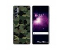 Funda Gel Tpu para TCL 20 Pro 5G diseño Camuflaje Dibujos