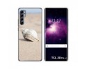 Funda Gel Tpu para TCL 20 Pro 5G diseño Concha Dibujos