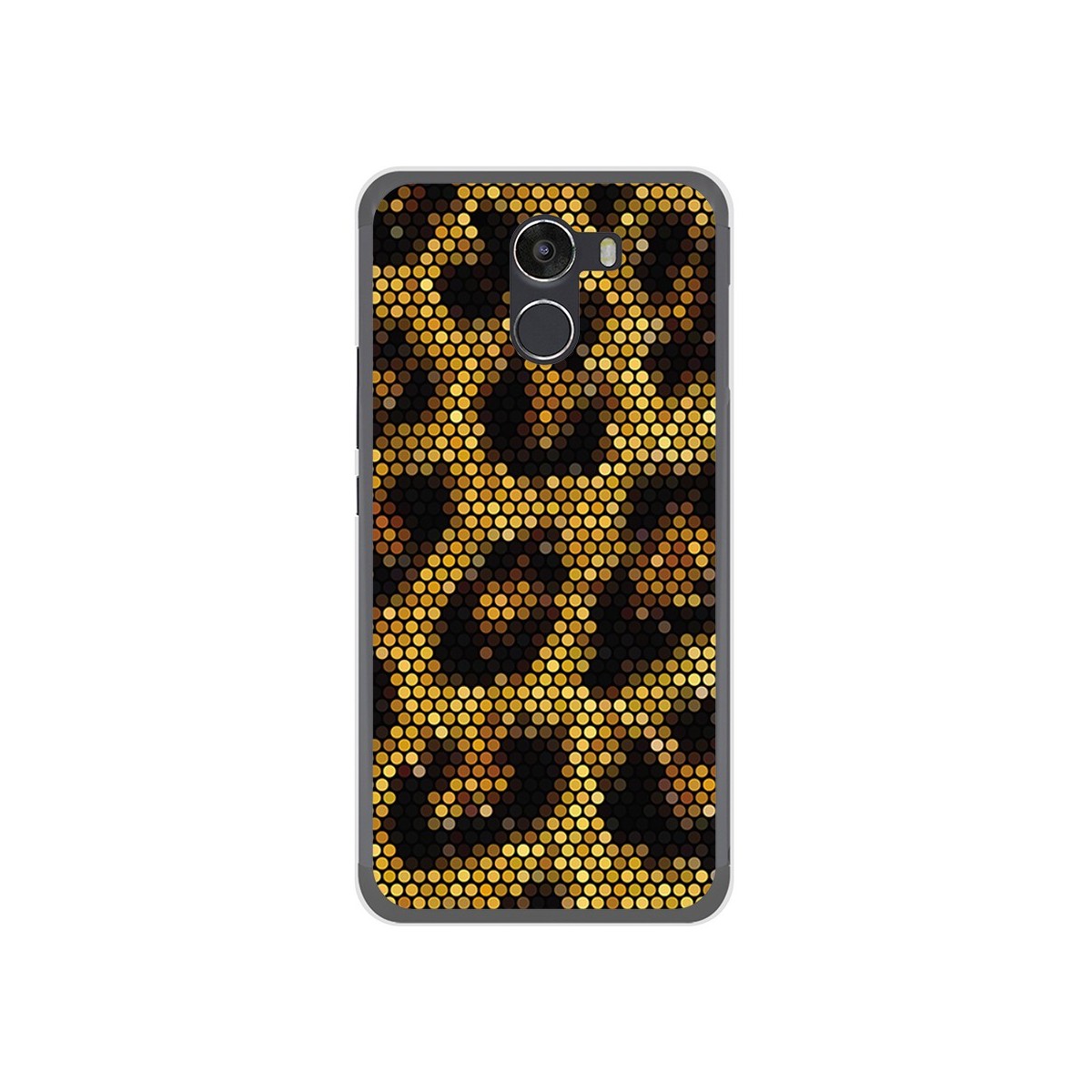 Funda Gel Tpu para Wileyfox Swift 2 Diseño Leopardo Dibujos