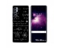 Funda Gel Tpu para TCL 20 Pro 5G diseño Formulas Dibujos