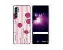 Funda Gel Tpu para TCL 20 Pro 5G diseño Flores Vintage Dibujos