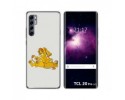 Funda Gel Tpu para TCL 20 Pro 5G diseño Leones Dibujos