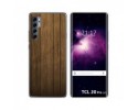 Funda Gel Tpu para TCL 20 Pro 5G diseño Madera Dibujos