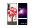 Funda Gel Tpu para TCL 20 Pro 5G diseño Pajaritos Dibujos