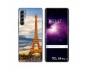Funda Gel Tpu para TCL 20 Pro 5G diseño Paris Dibujos