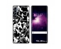 Funda Gel Tpu para TCL 20 Pro 5G diseño Snow Camuflaje Dibujos