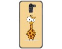 Funda Gel Tpu para Wileyfox Swift 2 Diseño Jirafa Dibujos