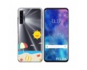 Funda Gel Transparente para TCL 20L / 20L+ diseño Playa Dibujos