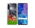 Funda Gel Transparente para TCL 20L / 20L+ diseño Tigre Dibujos