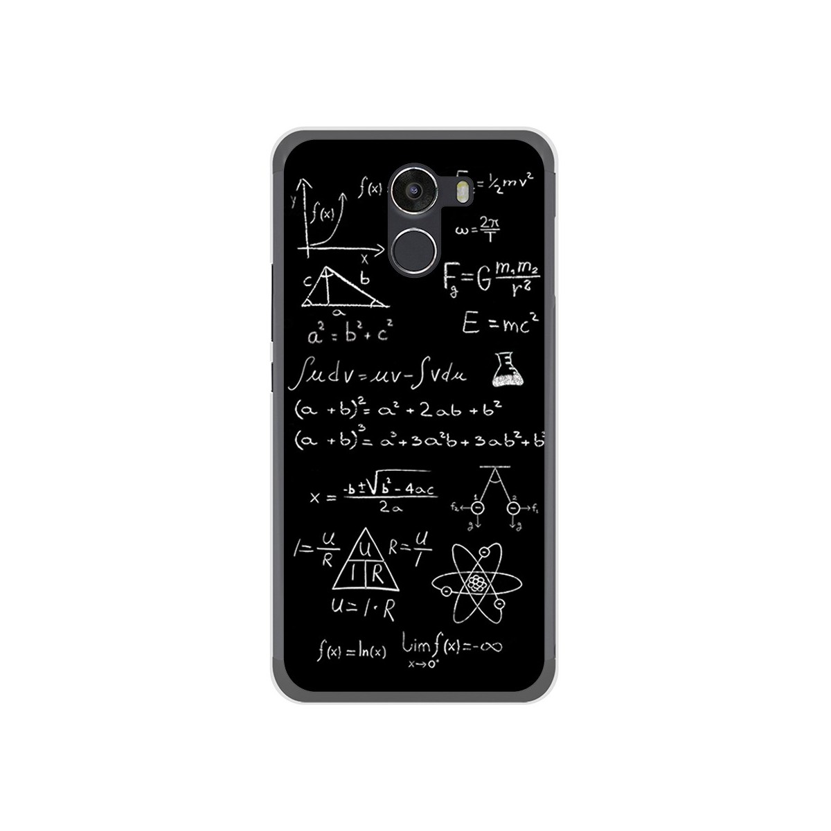 Funda Gel Tpu para Wileyfox Swift 2 Diseño Formulas Dibujos