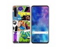 Funda Gel Tpu para TCL 20L / 20L+ diseño Comic Dibujos