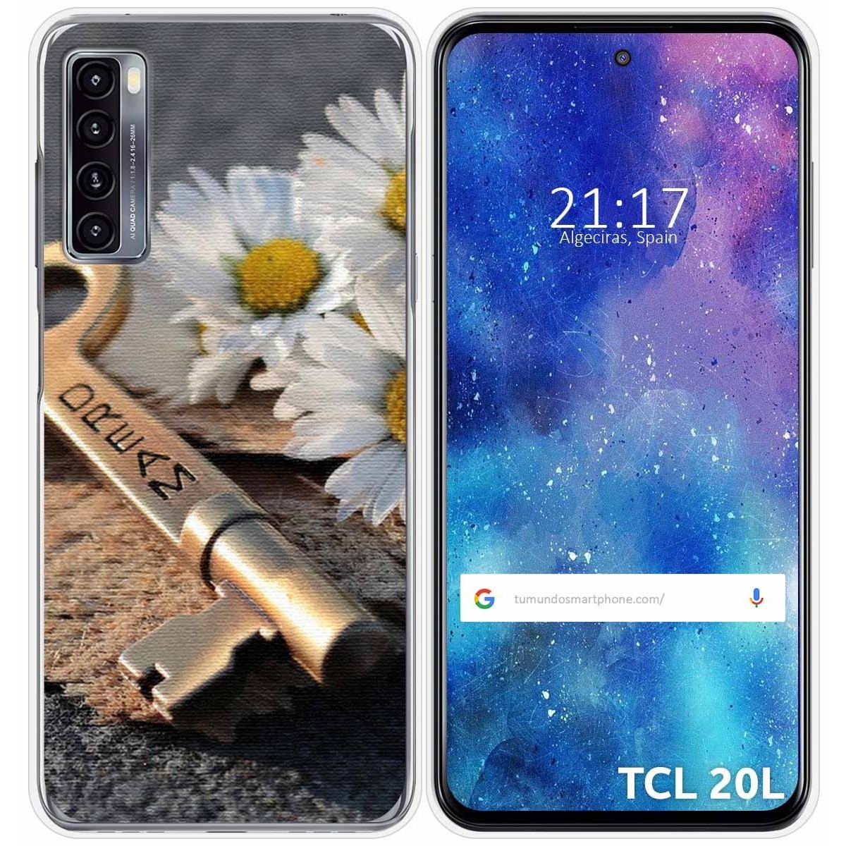 Funda Gel Tpu para TCL 20L / 20L+ diseño Dream Dibujos