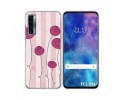 Funda Gel Tpu para TCL 20L / 20L+ diseño Flores Vintage Dibujos
