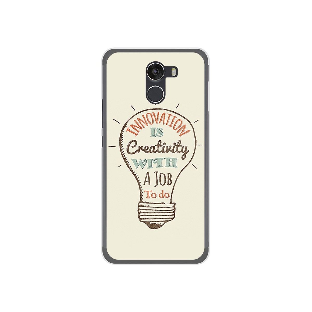 Funda Gel Tpu para Wileyfox Swift 2 Diseño Creativity Dibujos