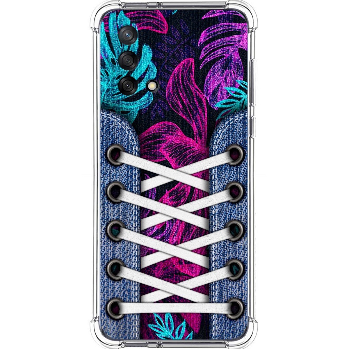 Funda Silicona Antigolpes para Vivo Y52 5G / Y72 5G diseño Zapatillas 07 Dibujos