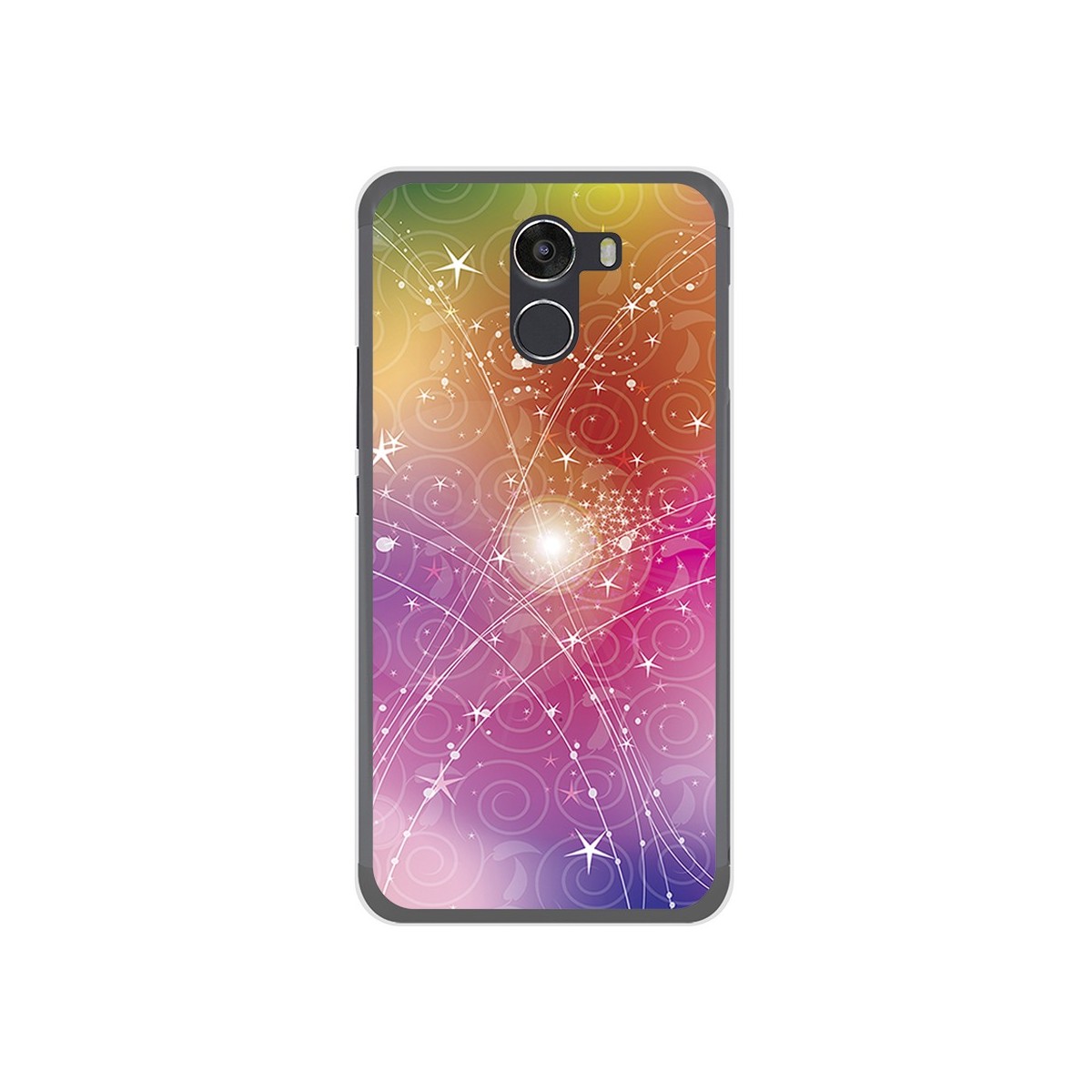 Funda Gel Tpu para Wileyfox Swift 2 Diseño Abstracto Dibujos
