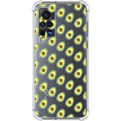 Funda Silicona Antigolpes para Vivo X60 Pro 5G diseño Aguacate Dibujos