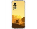 Funda Silicona Antigolpes para Vivo X60 Pro 5G diseño Ciclista Dibujos