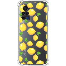 Funda Silicona Antigolpes para Vivo X60 Pro 5G diseño Limones Dibujos
