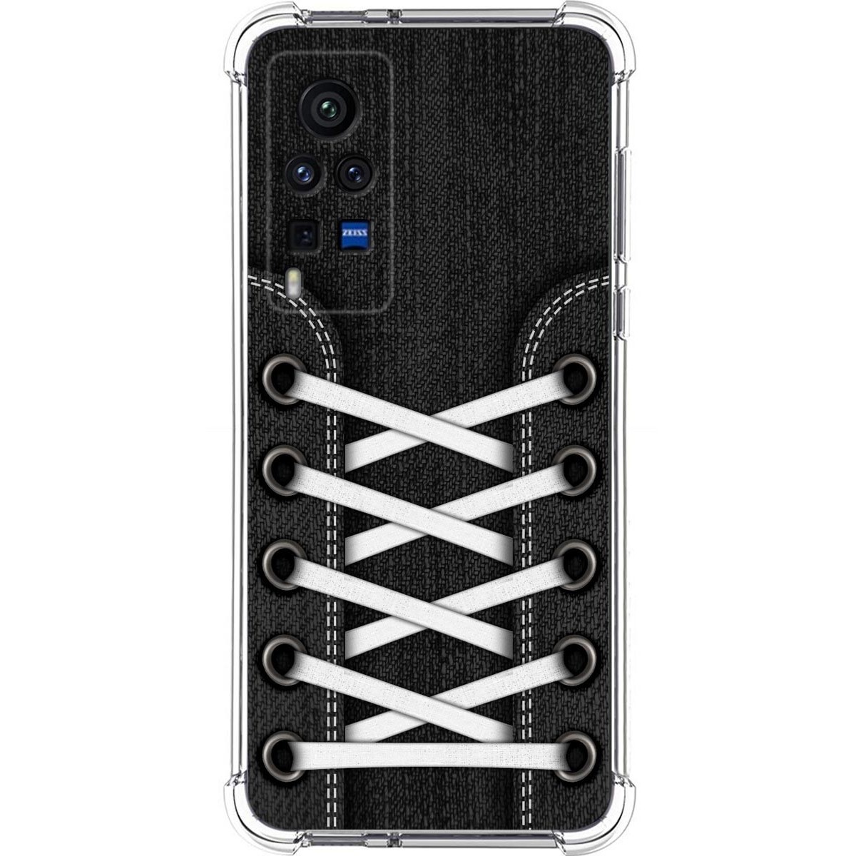 Funda Silicona Antigolpes para Vivo X60 Pro 5G diseño Zapatillas 02 Dibujos