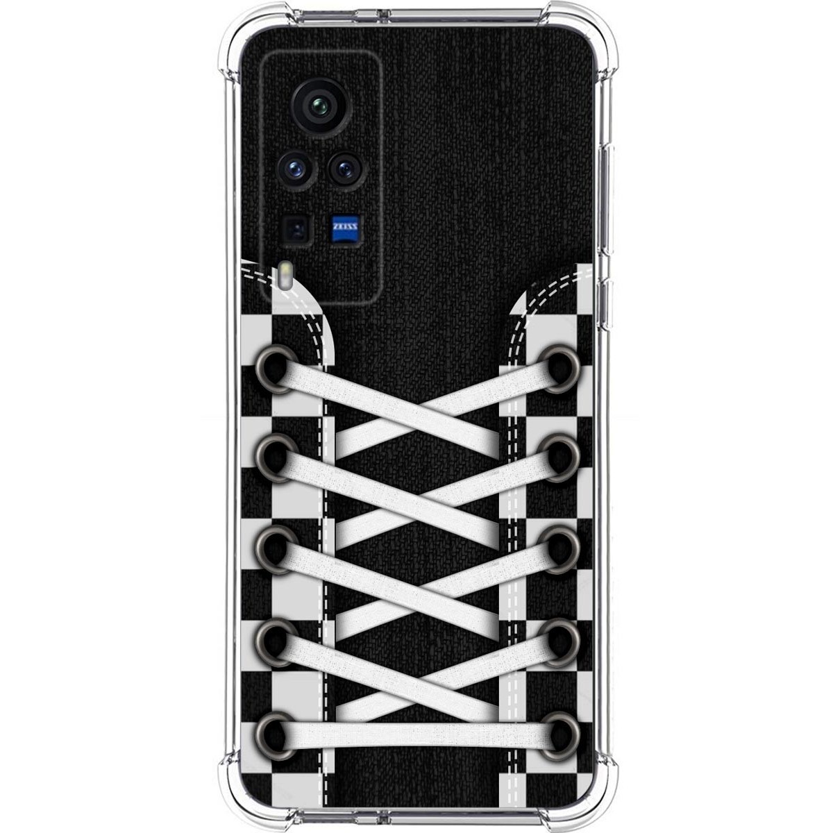 Funda Silicona Antigolpes para Vivo X60 Pro 5G diseño Zapatillas 03 Dibujos