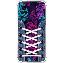 Funda Silicona Antigolpes para Vivo X60 Pro 5G diseño Zapatillas 07 Dibujos