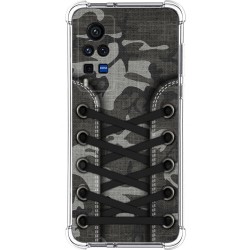 Funda Silicona Antigolpes para Vivo X60 Pro 5G diseño Zapatillas 15 Dibujos