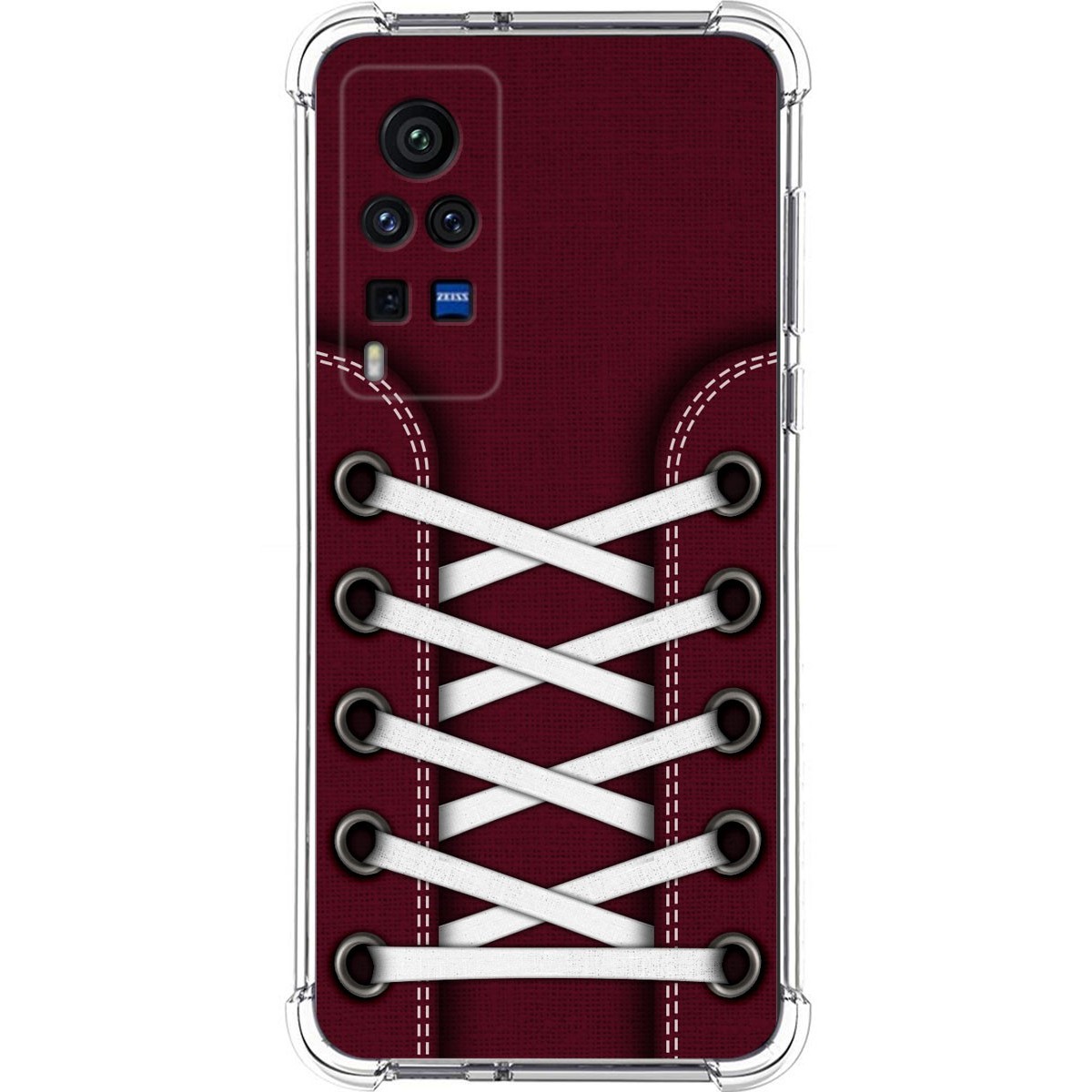 Funda Silicona Antigolpes para Vivo X60 Pro 5G diseño Zapatillas 17 Dibujos