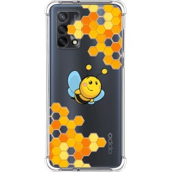 Funda Silicona Antigolpes para Oppo A74 4G diseño Abeja Dibujos
