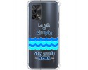 Funda Silicona Antigolpes para Oppo A74 4G diseño Agua Dibujos