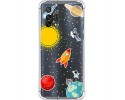 Funda Silicona Antigolpes para Oppo A74 4G diseño Espacio Dibujos