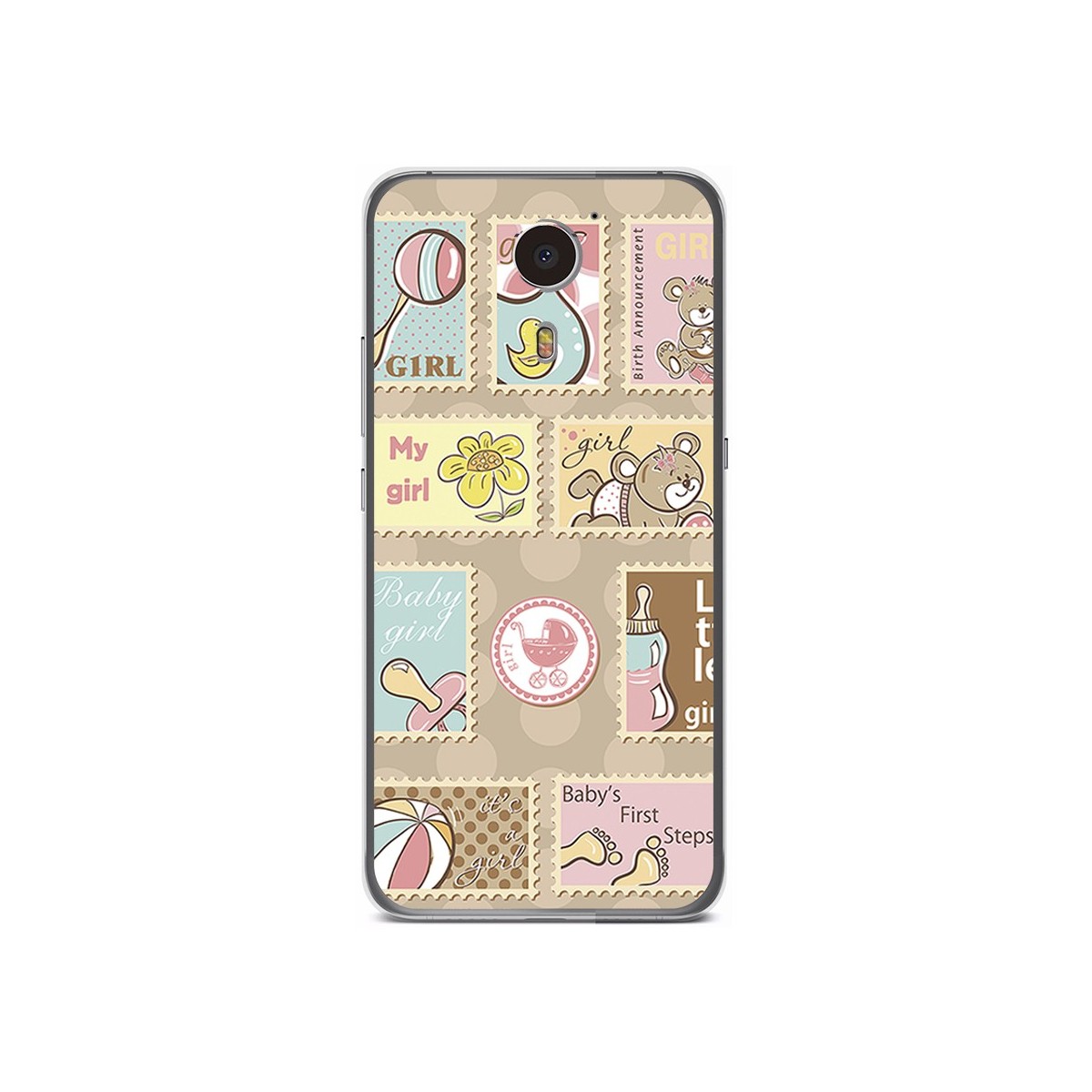 Funda Gel Tpu para Umi Plus Diseño Sellos Dibujos