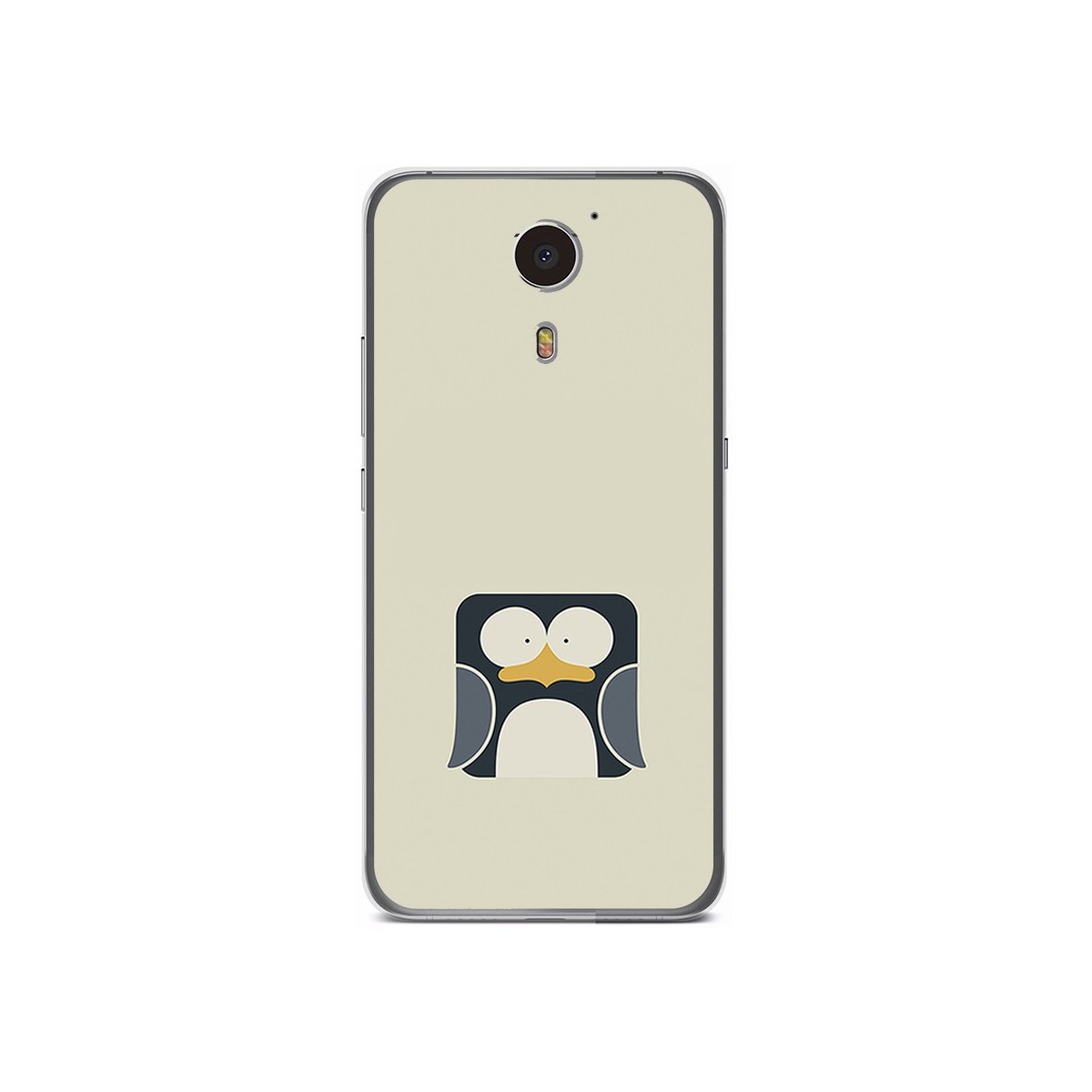 Funda Gel Tpu para Umi Plus Diseño Pingüino Dibujos