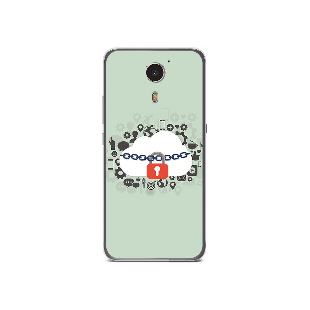 Funda Gel Tpu para Umi Plus Diseño Nube Dibujos
