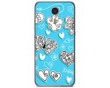 Funda Gel Tpu para Umi Plus Diseño Mariposas Dibujos