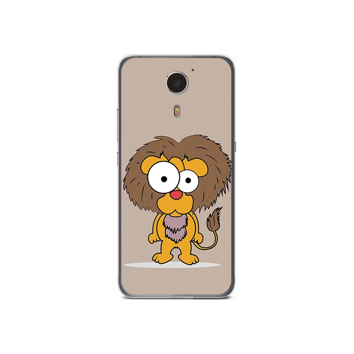 Funda Gel Tpu para Umi Plus Diseño Leon Dibujos