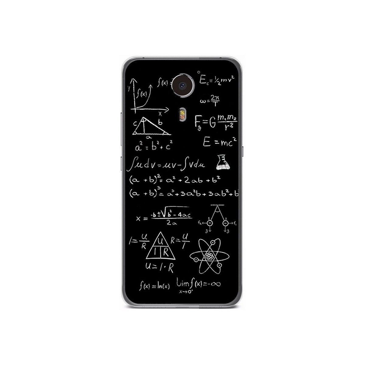 Funda Gel Tpu para Umi Plus Diseño Formulas Dibujos
