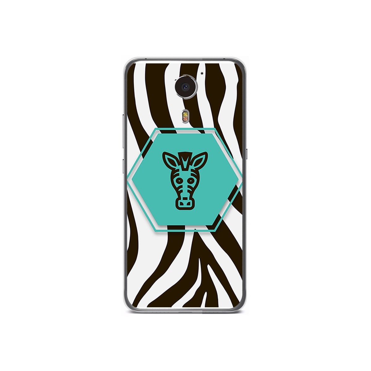 Funda Gel Tpu para Umi Plus Diseño Cebra Dibujos
