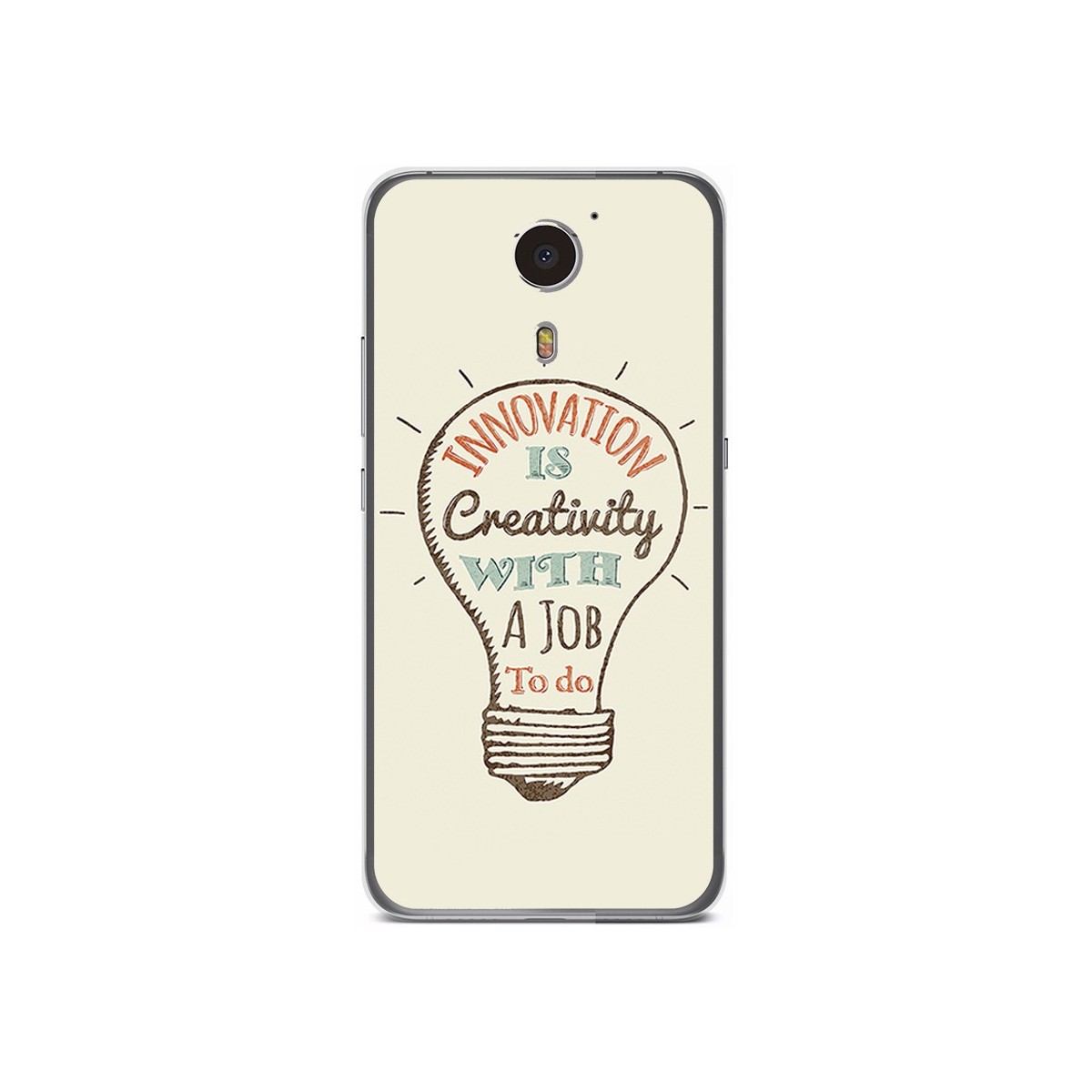 Funda Gel Tpu para Umi Plus Diseño Creativity Dibujos
