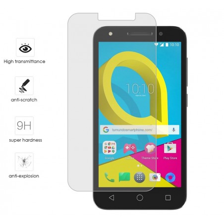 Protector Cristal Templado para Alcatel U5 4G / U5 3G / U5 Hd / U5 Premium / U5 Hd Premium / Orange Rise 52 Vidrio