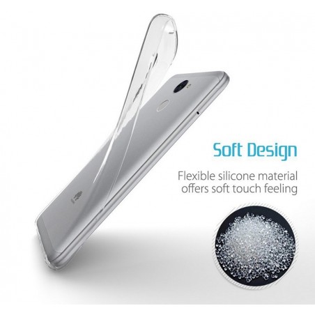 Funda Gel Tpu Fina Ultra-Thin 0,3mm Transparente para Huawei Y7