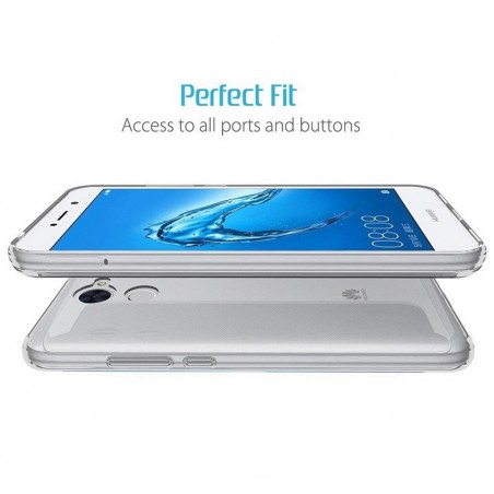 Funda Gel Tpu Fina Ultra-Thin 0,3mm Transparente para Huawei Y7
