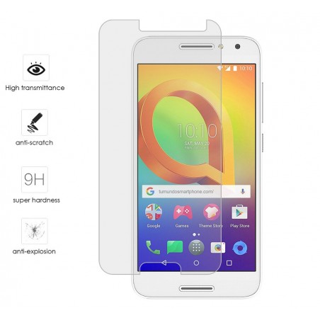 Protector Cristal Templado para Alcatel A3 (4G) Vidrio