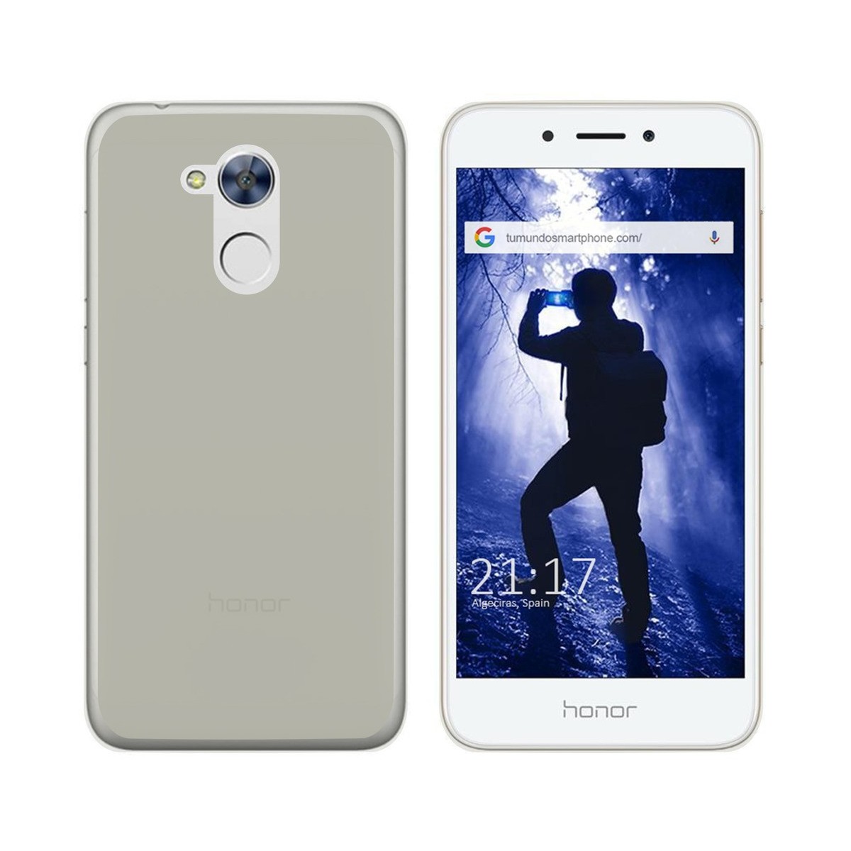 Funda Gel Tpu para Huawei Honor 6A Color Transparente