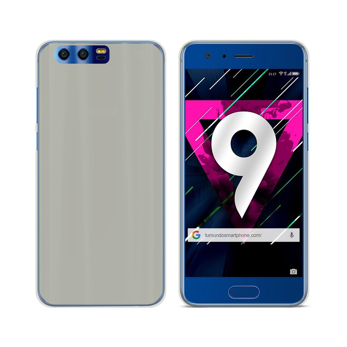 Funda Gel Tpu para Huawei Honor 9 Color Transparente