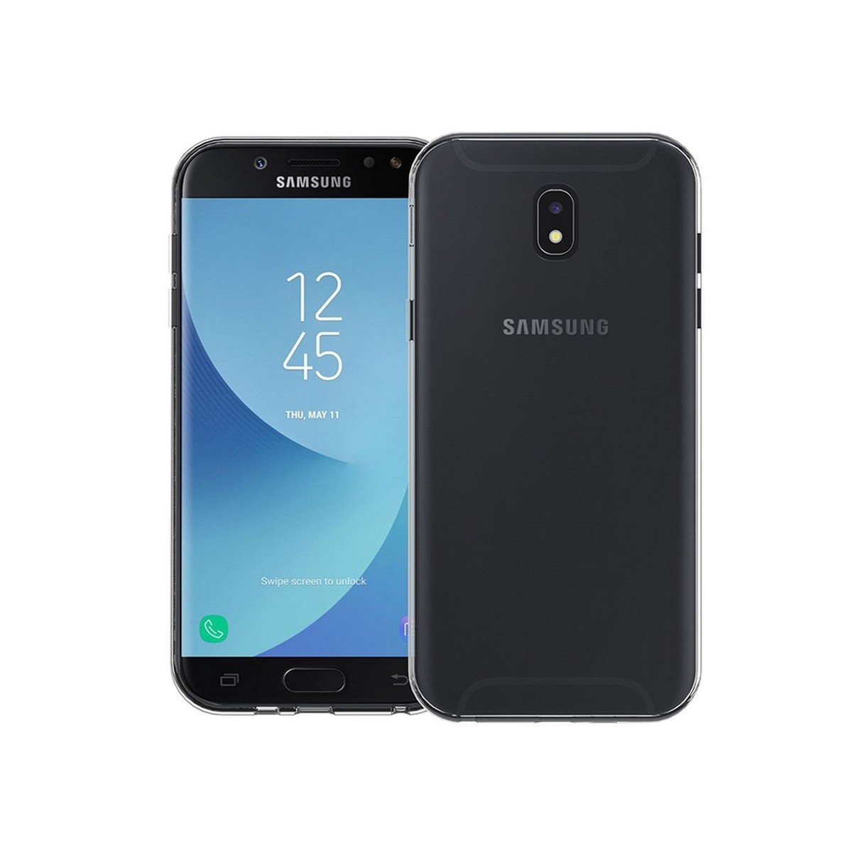 Funda Gel Tpu Fina Ultra-Thin 0,3mm Transparente para Samsung Galaxy J3 (2017)